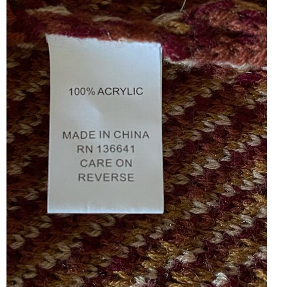 COTTON RYE‎ OUTFITTERS OPEN FRONT SOUTHWESTERN AZTEC CARDIGAN CONCHO ACCENTS NWT - Picture 10 of 14